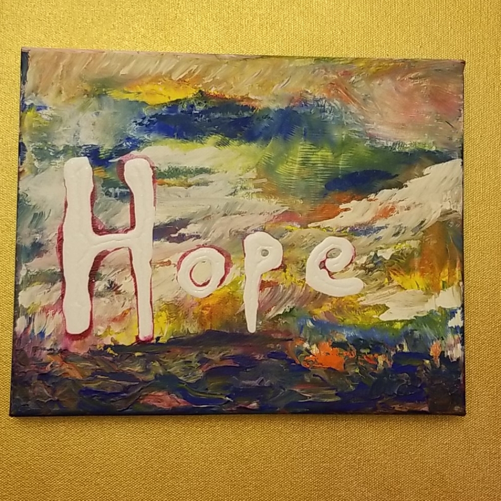 "Hope " 8in. X 10in painting